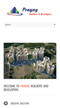 Mobile Screenshot of prayagbuilders.com